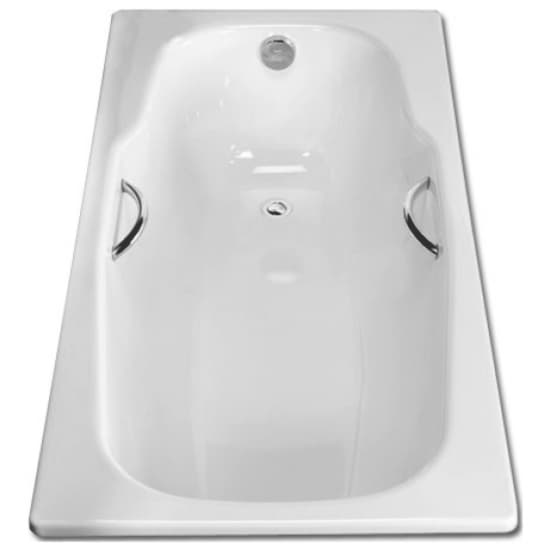 Ванна стальная BLB Atlantica HG 180х80 см с отверстиями для ручек