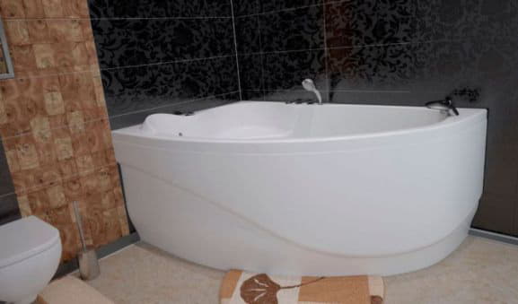 Ванна акриловая Aquanet Mayorca 150х100 L
