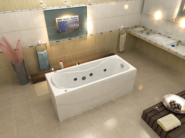 Ванна акриловая Bas Стайл 160x70 см