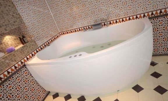 Ванна акриловая Aquanet Capri 170х110 L