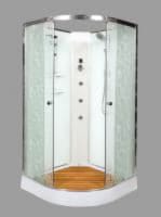 Душевая кабина DTO ЕМ1590N (90х90х200) с гидромассажем