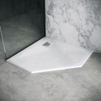 Душевой поддон Grossman Strong GR-S1100100D 100х100 из искусственного камня,белый