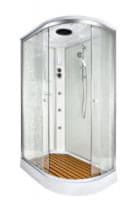 Душевая кабина DTO EM1512L (120х80х220) с гидромассажем и электрикой