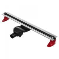 Душевой лоток Berges Super Slim 600 горизонтальный, черный матовый