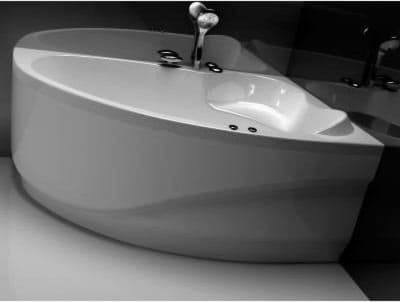 Ванна акриловая Aquanet Mayorca 150х100 R
