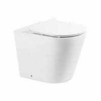 Унитаз приставной безободковый BelBagno FLAY-R