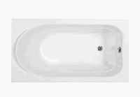 Ванна акриловая Aquanet West 150x70 см