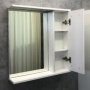 Зеркало-шкаф Comforty "Модена М-60" белый матовый
