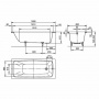 Ванна стальная Kaldewei Cayono 751 Easy-Clean и Anti-Slip 180х80 см