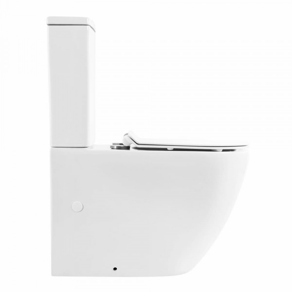 Унитаз-компакт безободковый BelBagno SFERA-R