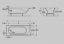 Ванна акриловая Roca Line 170x70 см