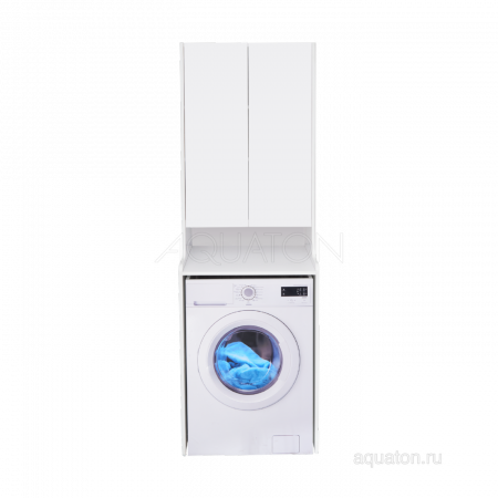 Шкаф-пенал Aquaton Лондри для стиральной машины,белый