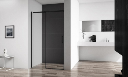 Душевая дверь BelBagno ACQUA-BF-1-150-C-NERO