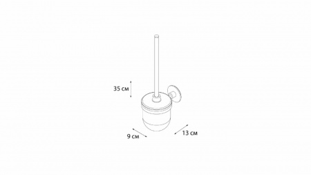 Ерш настенный Fixsen Round FX-92113