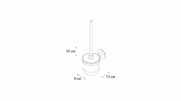 Ерш настенный Fixsen Round FX-92113