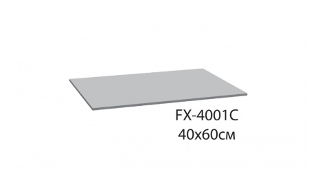 Коврик для ванной Fixsen Soft, синий, 1-ый (40х60 см), FX-4001C