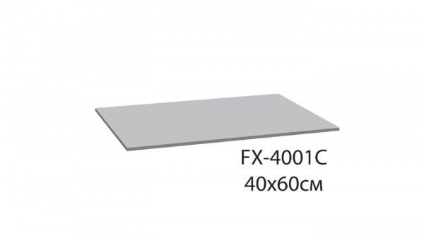 Коврик для ванной Fixsen Soft, синий, 1-ый (40х60 см), FX-4001C