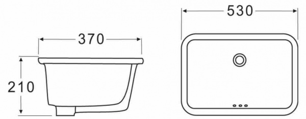 Раковина BelBagno BB1006