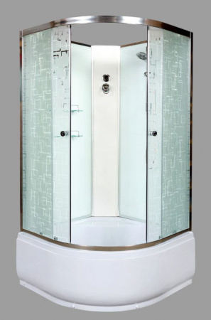 Душевая кабина DTO ЕМ4510N (100х100х200)