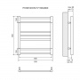 Полотенцесушитель водяной Lemark Poseidon LM42607 П7 500x600