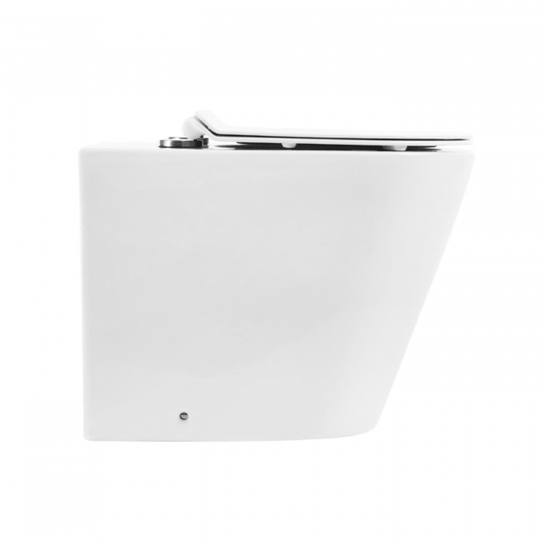 Унитаз приставной безободковый BelBagno FLAY-R