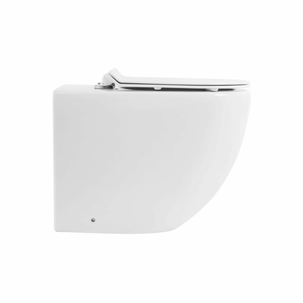 Унитаз приставной безободковый BelBagno  SFERA-R