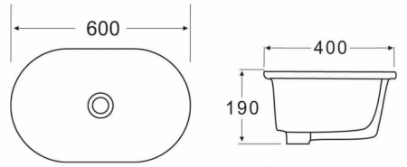 Раковина BelBagno BB1004