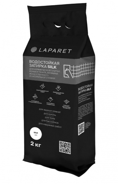 Laparet-fuga Silk, белый водостойкая  (2 кг)