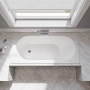 Ванна из искусственного камня Veconi Stampo slim 170х75 matt