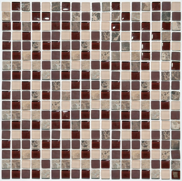 Мозаика стеклянная NS mosaic S-841