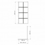 Душевая перегородка WasserKRAFT Glan 66W39