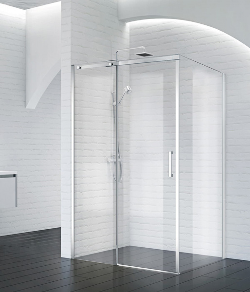 Душевой уголок BelBagno ACQUA-AH-1-100/80-C-Cr