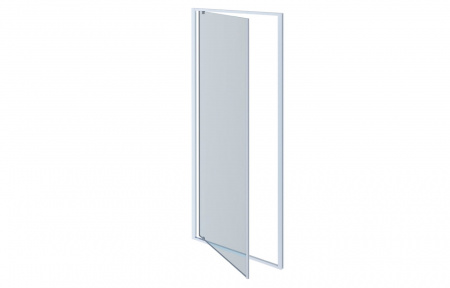 AQ NAA 6211-80 (новый артикул AQ ARI PI 08020CH) Душевая дверь, распашная 800x2000 профиль хром, стекло прозрачное