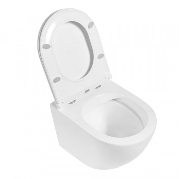 Унитаз подвесной безободковый BelBagno SFERA-R