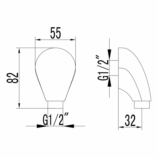 Подключение  для душевого шланга Lemark LM4783G