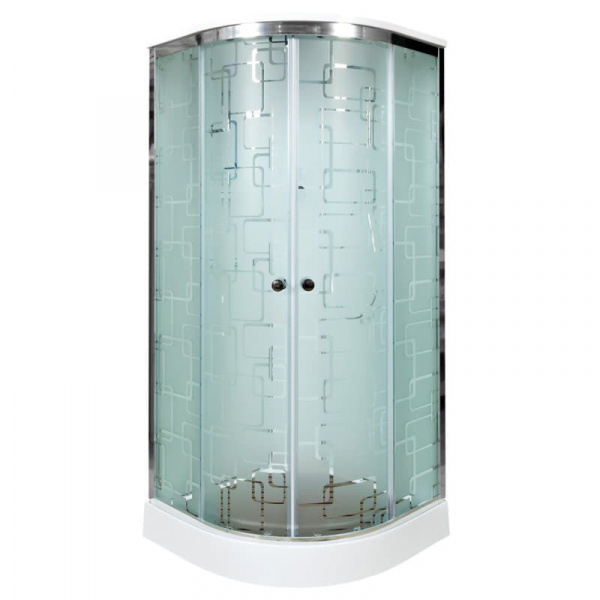 Душевая кабина DTO ЕМ1510 N (100х100х220) с электрикой