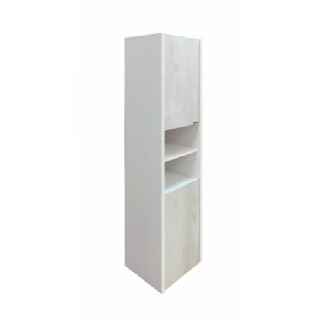Шкаф-колонна Comforty "Женева-35" дуб белый