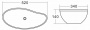 Раковина BelBagno BB1362