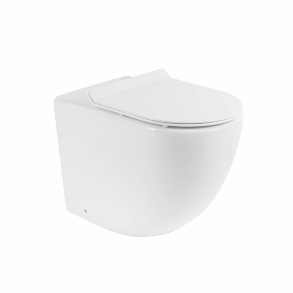 Унитаз приставной безободковый BelBagno  SFERA-R