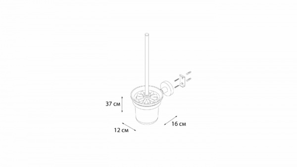 Ерш для туалета Fixsen Modern FX-51513