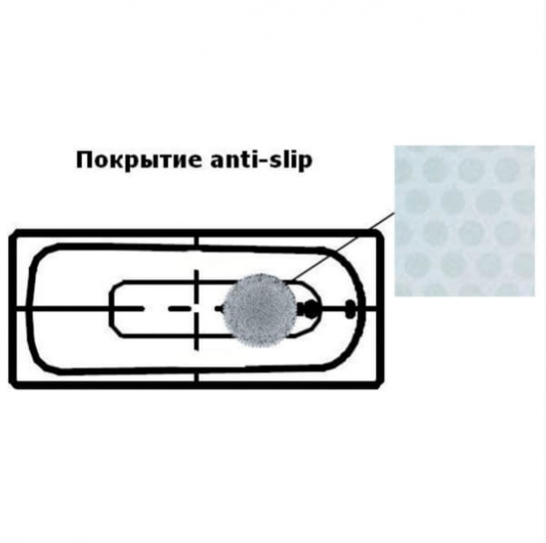 Ванна стальная Kaldewei Saniform Plus 362-1 Anti-Slip и Easy-Clean 160x70 см