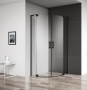 Душевой уголок Cezares SLIDER-R-2-90/100-C-NERO
