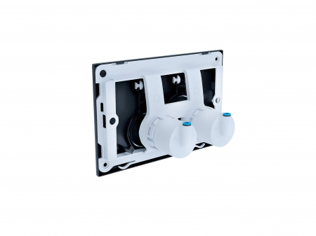 Кнопка смыва Aquatek Pneumo S черная матовая PNS-0000010