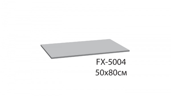 Коврик для ванной Fixsen River 1-ый, FX-5004K, серый, 50х80 см.