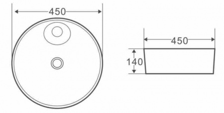 Раковина BelBagno BB1306
