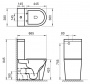 Унитаз-компакт безободковый BelBagno SFERA-R