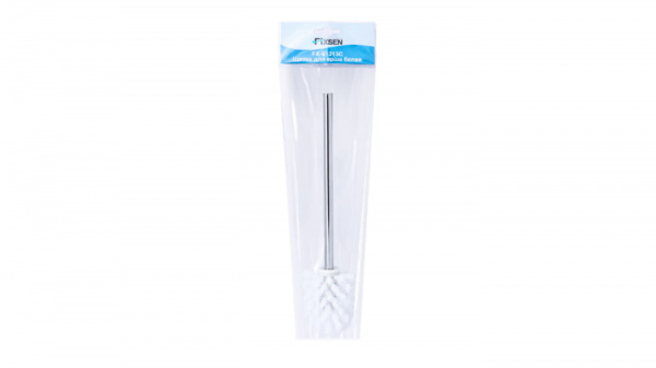 Щетка для ерша с ручкой Fixsen Kvadro  FX-61313C белая