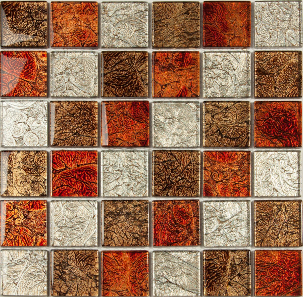 Мозаика стеклянная NS mosaic S-805
