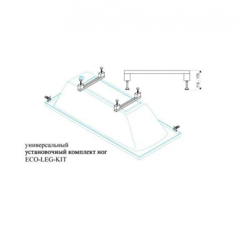 Ванна акриловая Cezares Eco 120x70 см