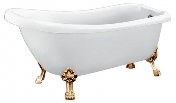 Ванна акриловая BelBagno BB20-1700 168x72 см